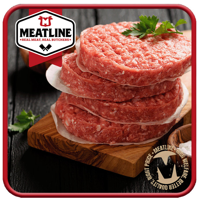 [WEB0090] 5 X 6oz BURGERS