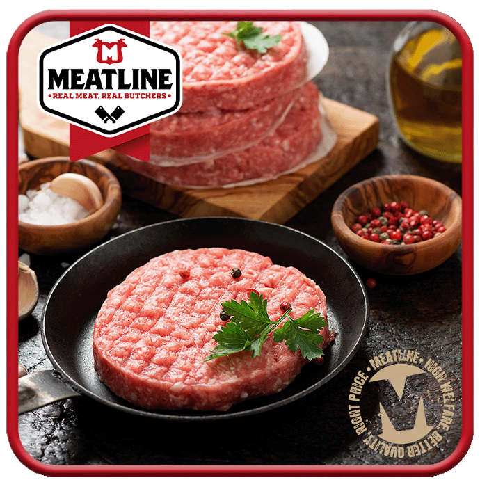 5 x 8oz BURGERS