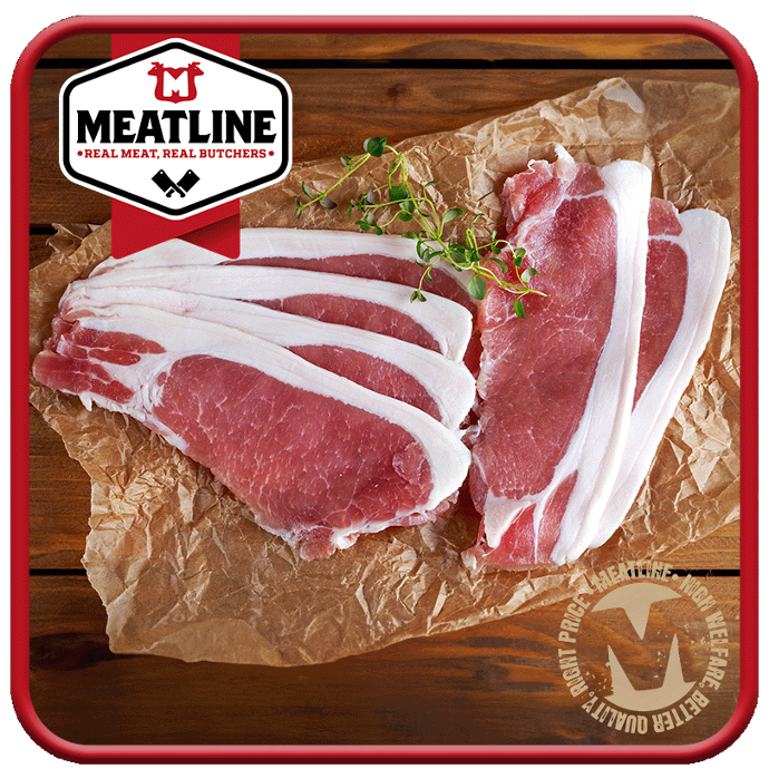 450g DRY CURE UN-SMOKED BACK BACON