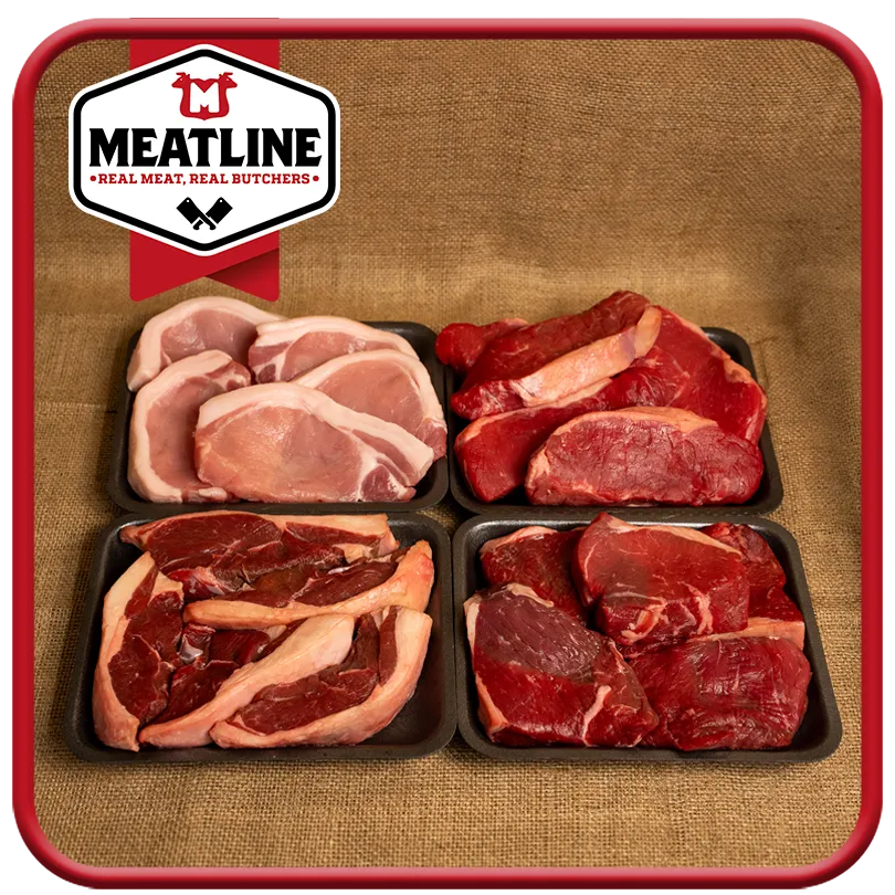 Seared and sizzling midi steak pack