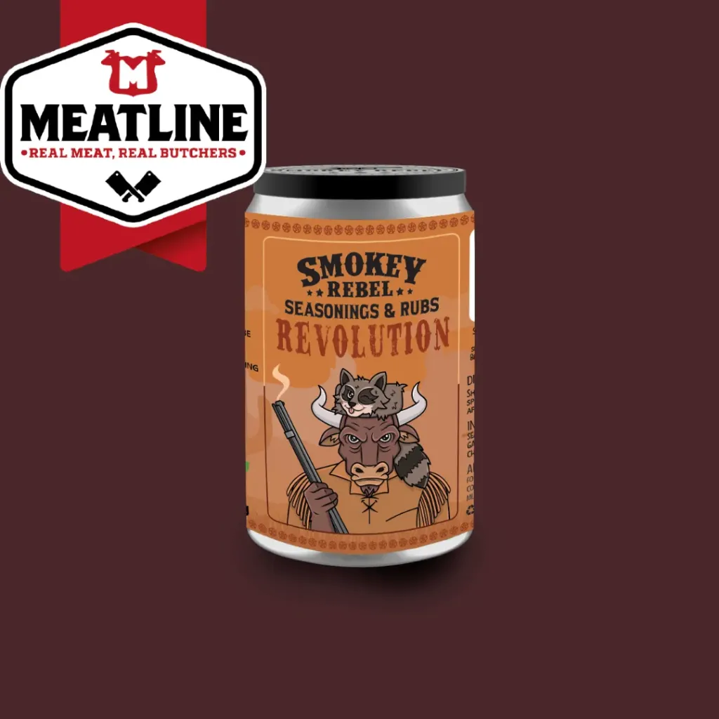 Smokey Rebel Revolution Beef Rub Mini Can 80g