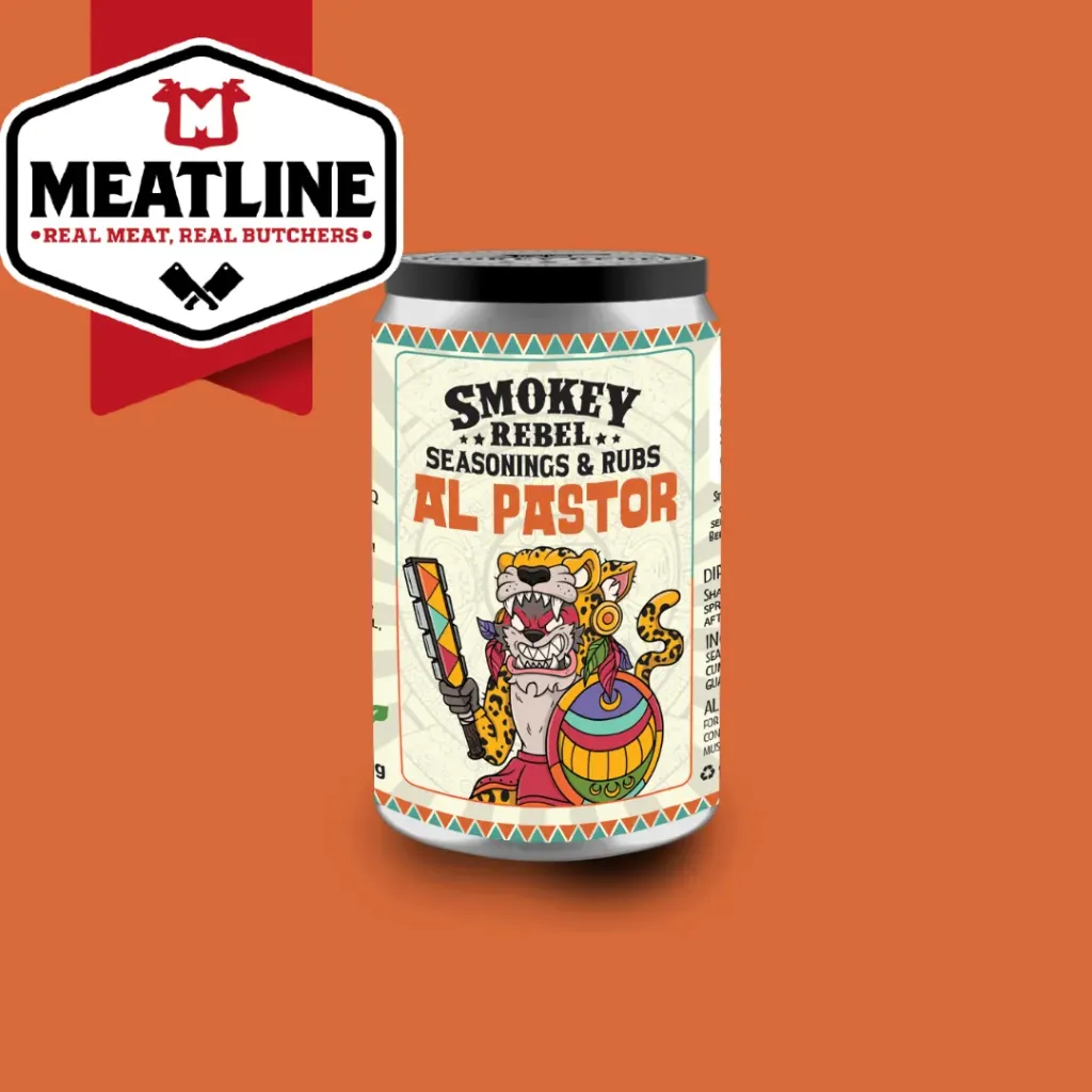 Smokey Rebel Al Pastor Taco Rub Mini Can 60g