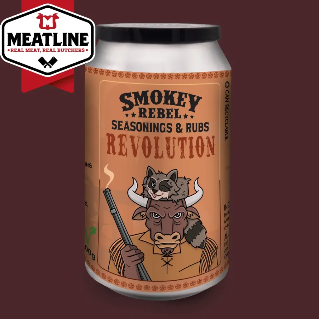 Smokey Rebel Revolution Rub Seasoning 200g