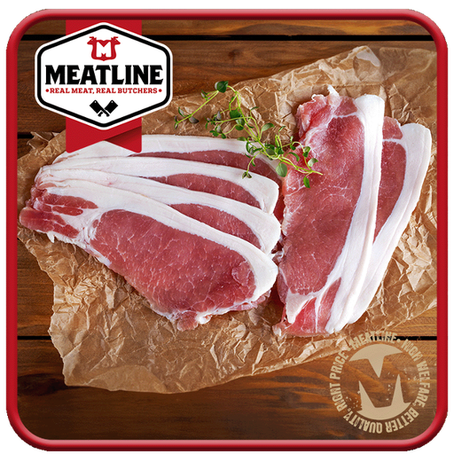 [WEB0240] 450g DRY CURE UN-SMOKED BACK BACON