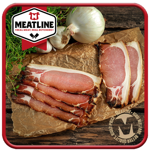 [WEB0245] 450g DRY CURE SMOKED BACK BACON